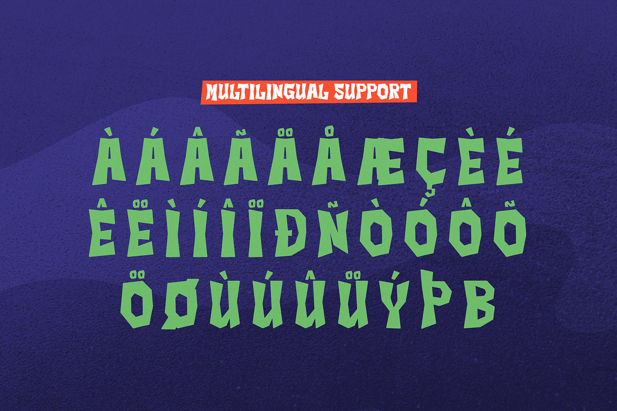 Please Scared Halloween Horror Font, a Blackletter Font by gracetype_studio (Photo 11 of 12)