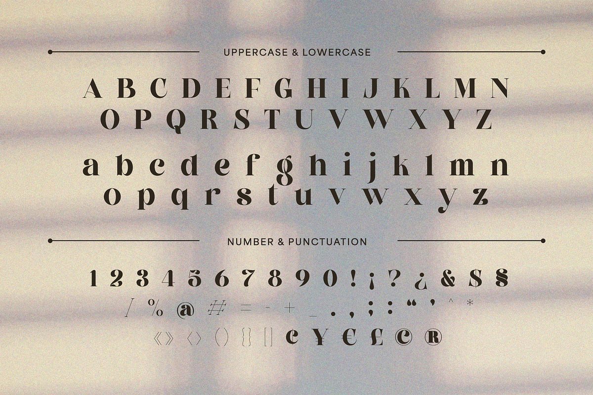 Andaluz - Modern & Elegant Serif, a Serif Font by Almeera Std (Photo 3 of 10)