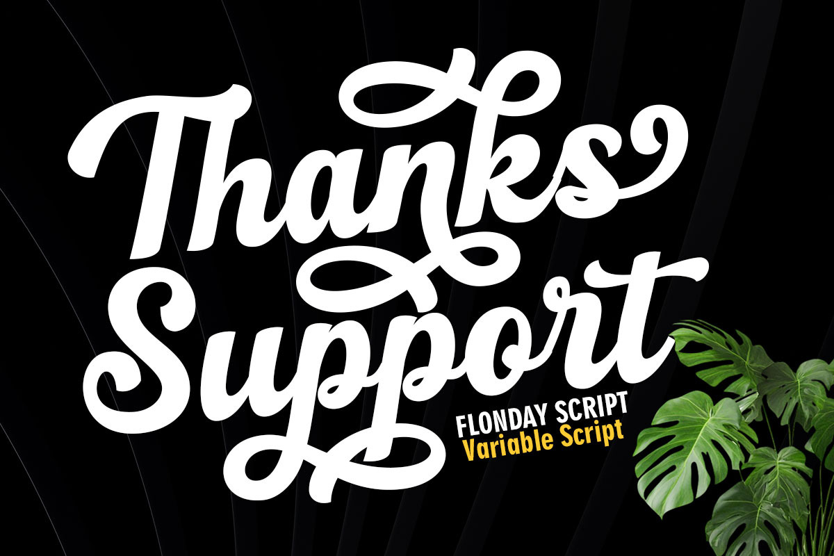 Flonday Script, a Script Font by Madjack.font (Photo 14 of 14)