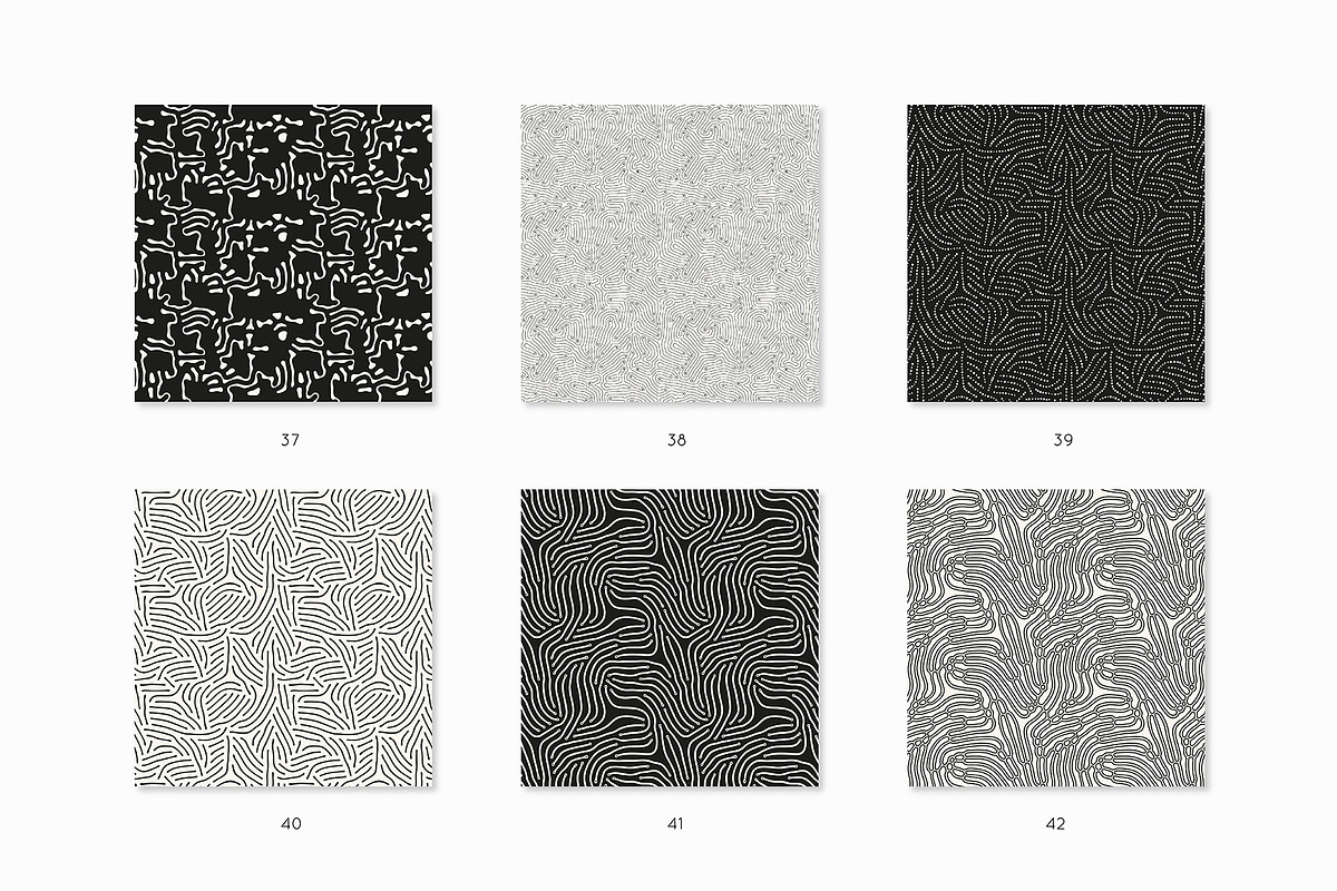 Big Bundle: 90 Seamless Patterns, a Pattern Graphic by Curly_Pat (Photo 9 of 23)