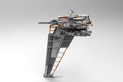 Vertical Fighter, a Cars & Vehicle 3D Model by obeyart (Thumbnail 3 of 7)