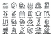 39 Homestead Living Outline Icons, an Outline Icon by adenpinkstore (Thumbnail 2 of 12)
