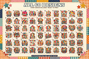 Fall Teacher Club 60 PNG Designs, an Object Graphic by KamimiArt (Thumbnail 6 of 6)