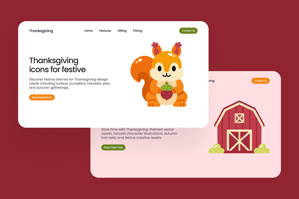 105 Thanksgiving Flat & Bundle Icons, an Emoji Icon by Prosymbols (Photo 3 of 11)