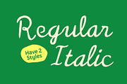 CS Gifted Drawn, a Script Font by Craft Supply Co. (Thumbnail 3 of 8)