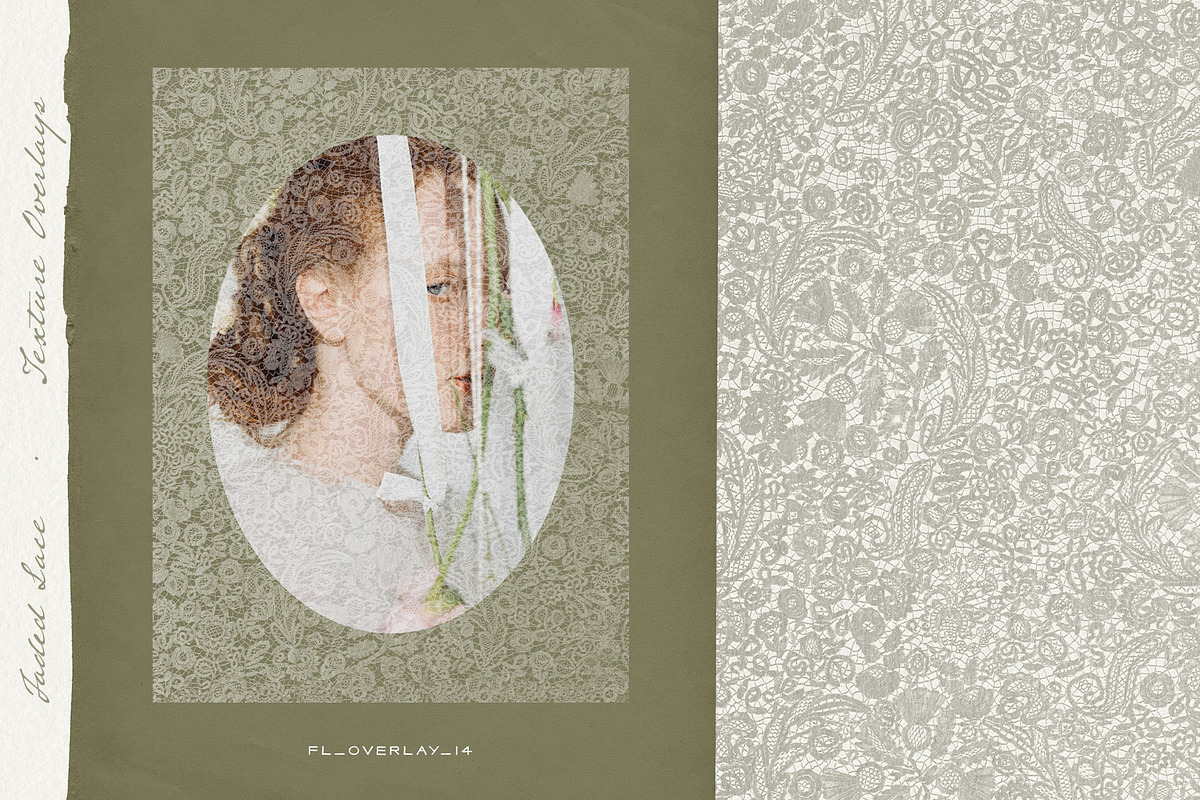 Faded Lace Texture Overlays, a Texture Graphic by alonahaidash (Photo 4 of 22)