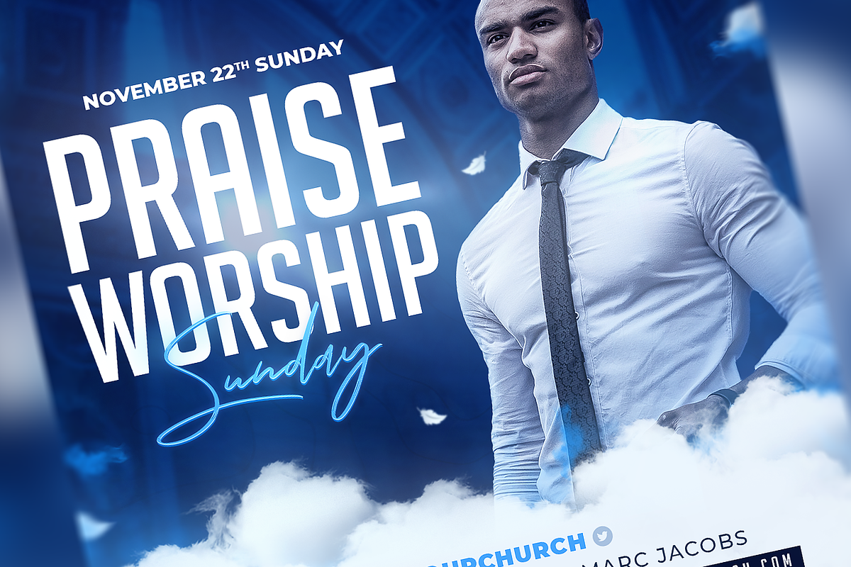 Church Flyer Template, a Flyer Template by FLYERHIVE (Photo 3 of 3)