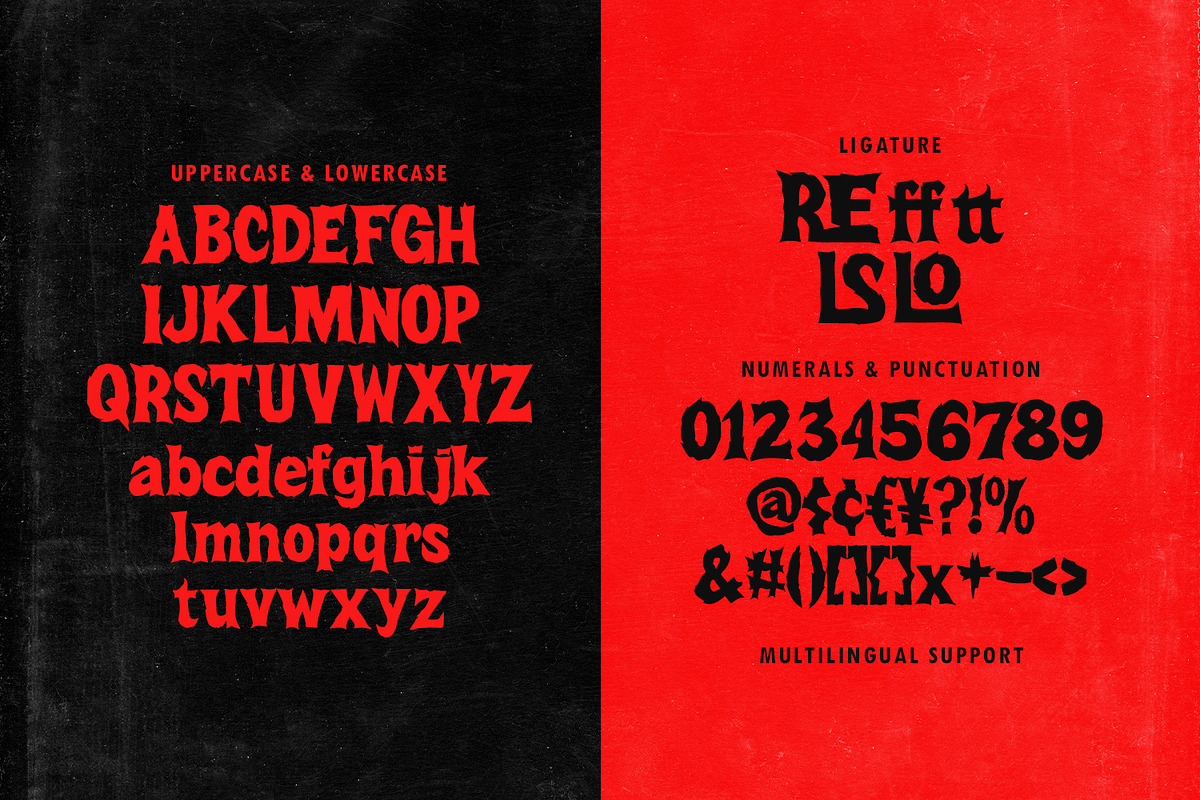 Reilsow Meltica Sharp Metal Font, a Sans Serif Font by Maulana Creative (Photo 5 of 7)