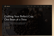 Arham · Premium Coffee Template, a Landing Page Template by VeloxUI (Thumbnail 2 of 4)