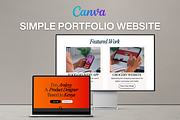 Simple UX Designer Website Portfolio, a Websites & App Template by Elegant_Studio44 (Thumbnail 5 of 5)