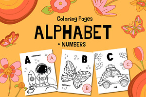 ALPHABET Coloring Book