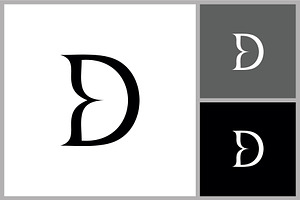 Stylized Letter D Symbol, a Branding & Logo Template by quadrazo