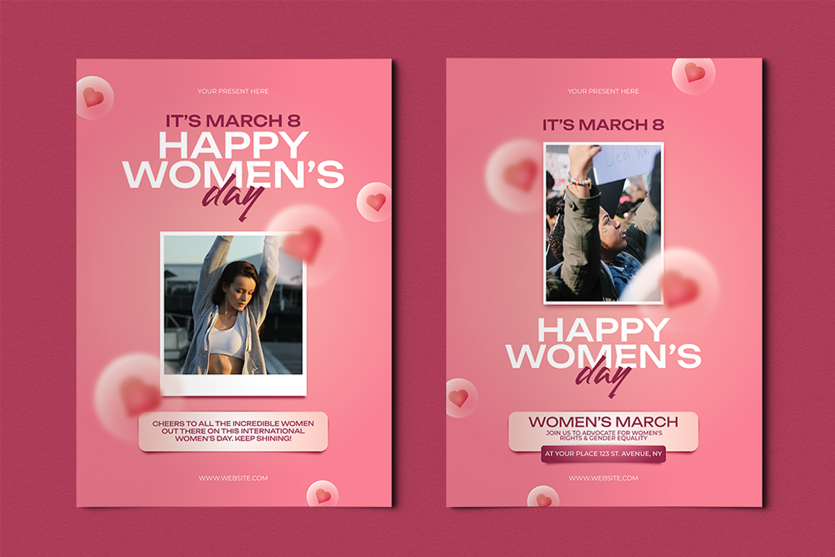 Disa - International Women's Day Fly, a Flyer Template by Lettha-Studio (Photo 3 of 4)