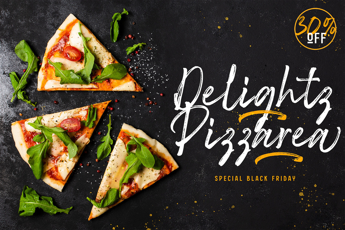 Rattu Aqilla - Textured Brush Font, a Script Font by StringLabs (Photo 3 of 13)