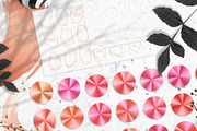 Gold Gems - trendy collection, a Decorative Illustration by Gluiki (Thumbnail 15 of 15)