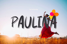 Paulina is a cute handwritten font