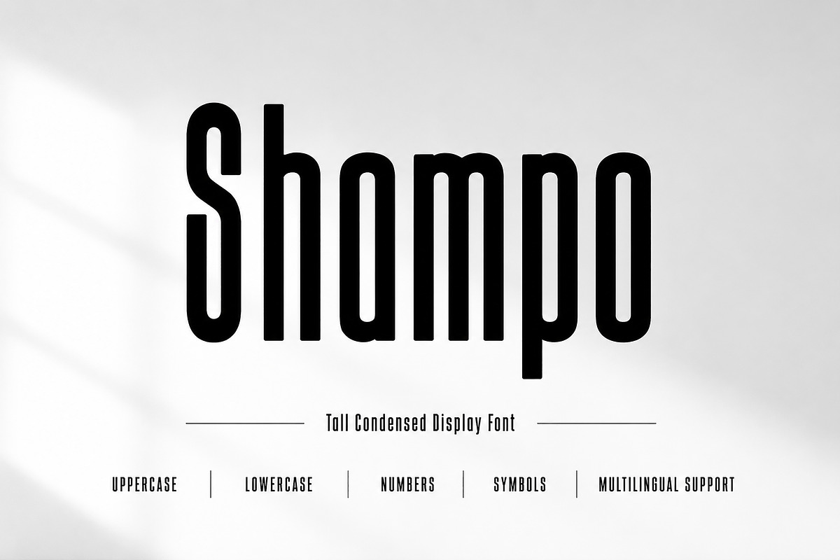 Shampo, a Sans Serif Font by Wow Magic (Photo 1 of 5)