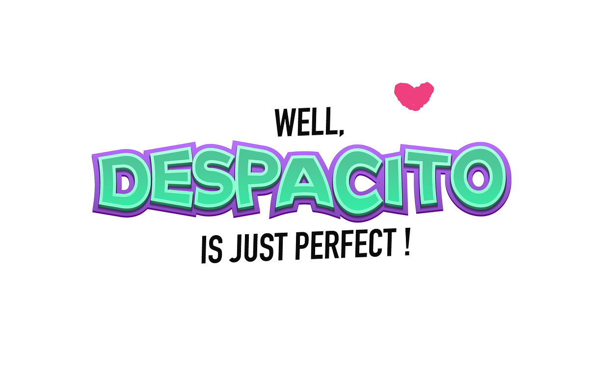 DESPACITO - Display Bold Font preview 6
