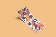 Postage Stamp Mockup, a Product Mockup by FathirMarz (Thumbnail 2 of 10)