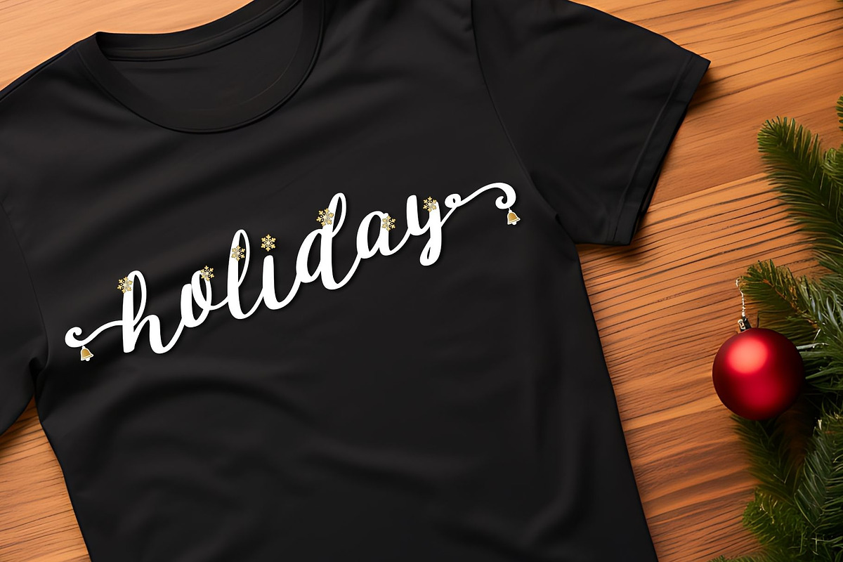Wonder Holiday - Deco Script Font, a Script Font by AnningArts (Photo 6 of 10)