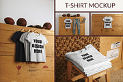 T-shirt Mockup, a Shirt Mockup by Mock-up Store (Thumbnail 1 of 5)