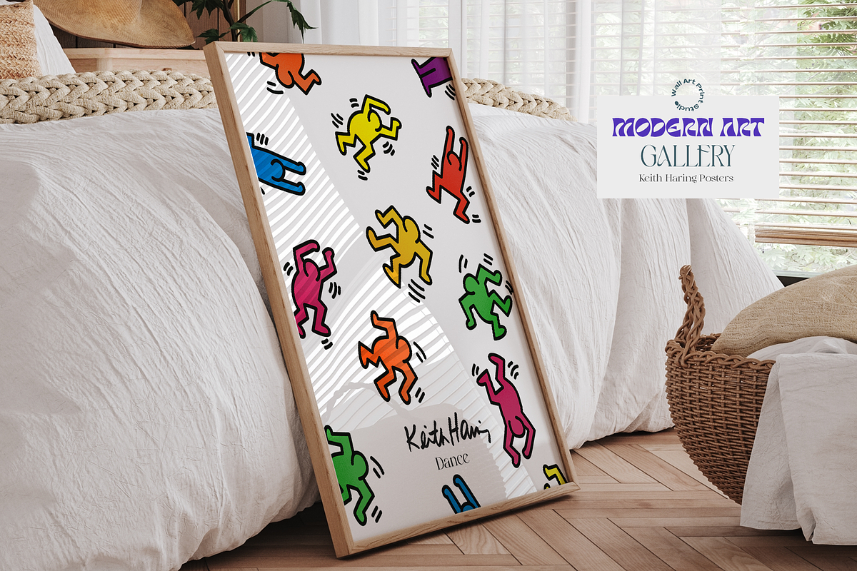 Modern Art Gallery 2, a Graphic by Wall Art Print Studio (Photo 13 of 16)