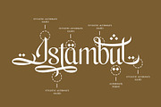 Haymila Islamic Display Font, a Serif Font by RantautypeStudio (Thumbnail 8 of 17)