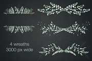 Greenery eucalyptus frames & wreaths, an Object Graphic by MariiaVD (Thumbnail 8 of 9)