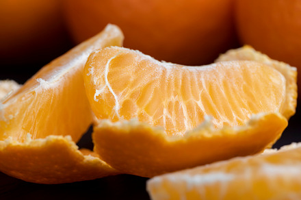 orange tangerines on the table, a Photo by MyPhotos