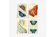 4x6 cards mockup with washi tape, a Print Template by Dorado Stock (Thumbnail 3 of 3)