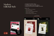 Red Editorial Instagram Template, a Social Media Template by And Done Studio (Thumbnail 7 of 8)