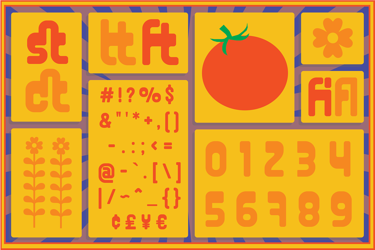 Brunenzo - Classic Retro Condensed, a Sans Serif Font by Typia Nesia (Photo 3 of 11)