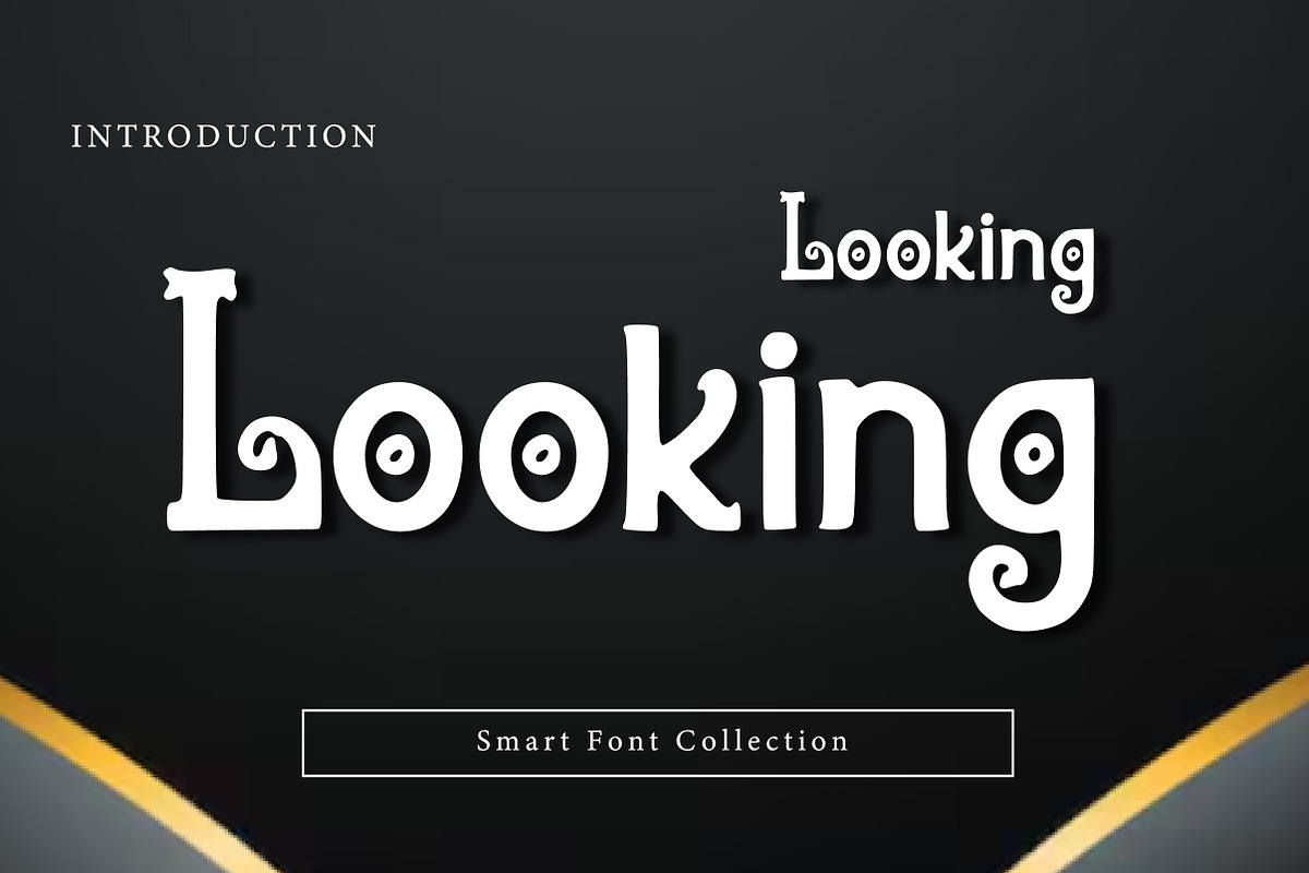 Looking, a Serif Font by Wow Magic (Photo 1 of 3)
