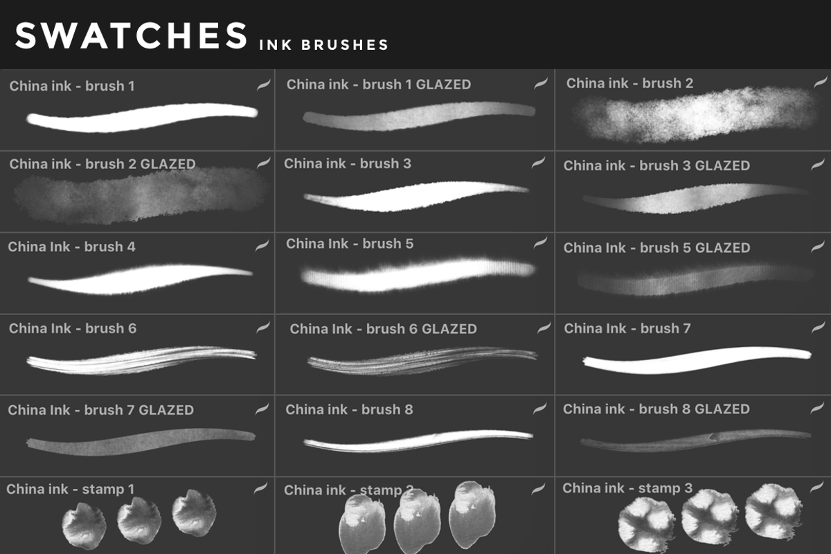 Procreate Brushes Bundle, a Brush Add-On by MiksKS (Photo 32 of 61)