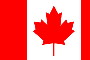 Canada Flag, Flag Of Canada Vector