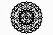 Elegant Mandala Silhouette Bundle, an Illustration by BIPLOB EXPERT (Thumbnail 8 of 21)