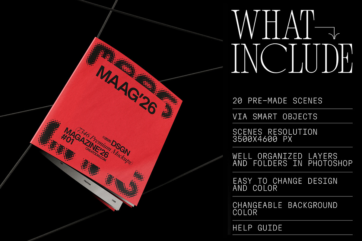 Musse - Dark branding mockups, a Product Mockup by Creatoom (Photo 6 of 12)