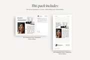 Esthetician Instagram templates, a Social Media Template by LiliesandBerries (Thumbnail 14 of 22)