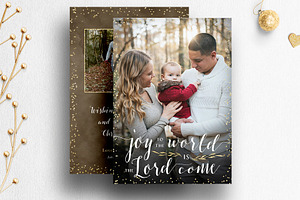 Christmas Card Template Photoshop 03