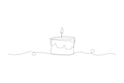 Candle minimalist single line, an Object Graphic by lawoel (Thumbnail 3 of 3)