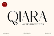 CS Qiara – Modern Sans Serif, a Sans Serif Font by Craft Supply Co. (Thumbnail 1 of 8)