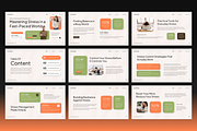 Stress Management PowerPoint, a Presentation Template by Annora Studio (Thumbnail 3 of 7)
