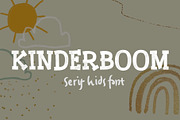 Kinderboom - Kids Font, a Serif Font by ivan_artnivora (Thumbnail 1 of 5)