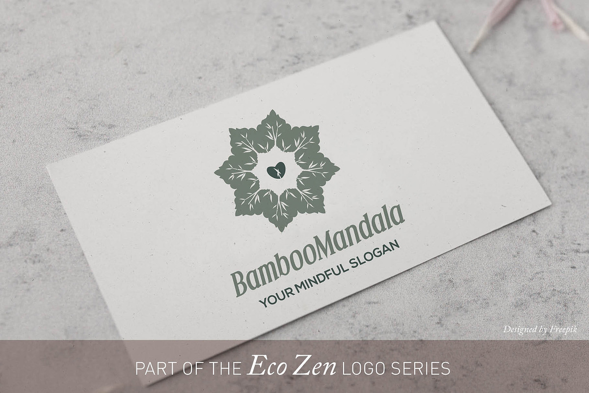 Bamboo Brand Mark | Canva & AI, a Branding & Logo Template by Elibee (Photo 2 of 6)