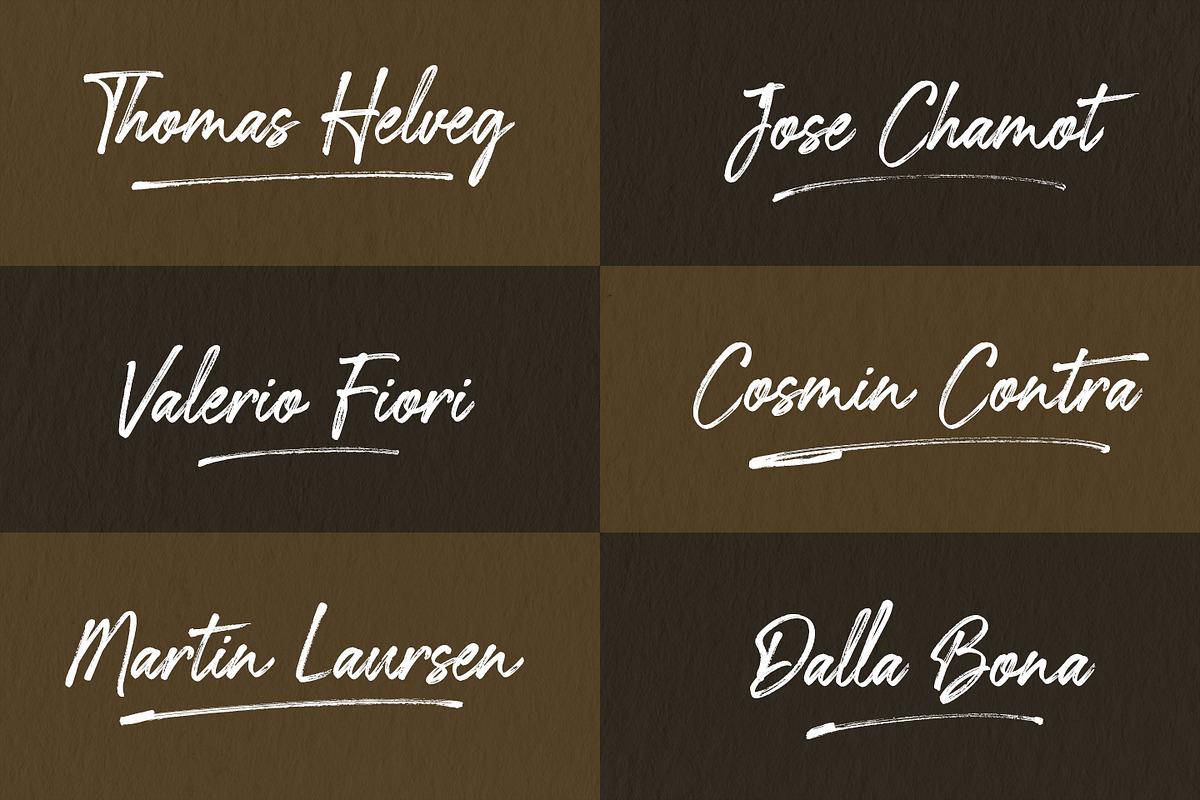 Crossing, a Script Font by Abo Daniel Studio (Photo 9 of 15)