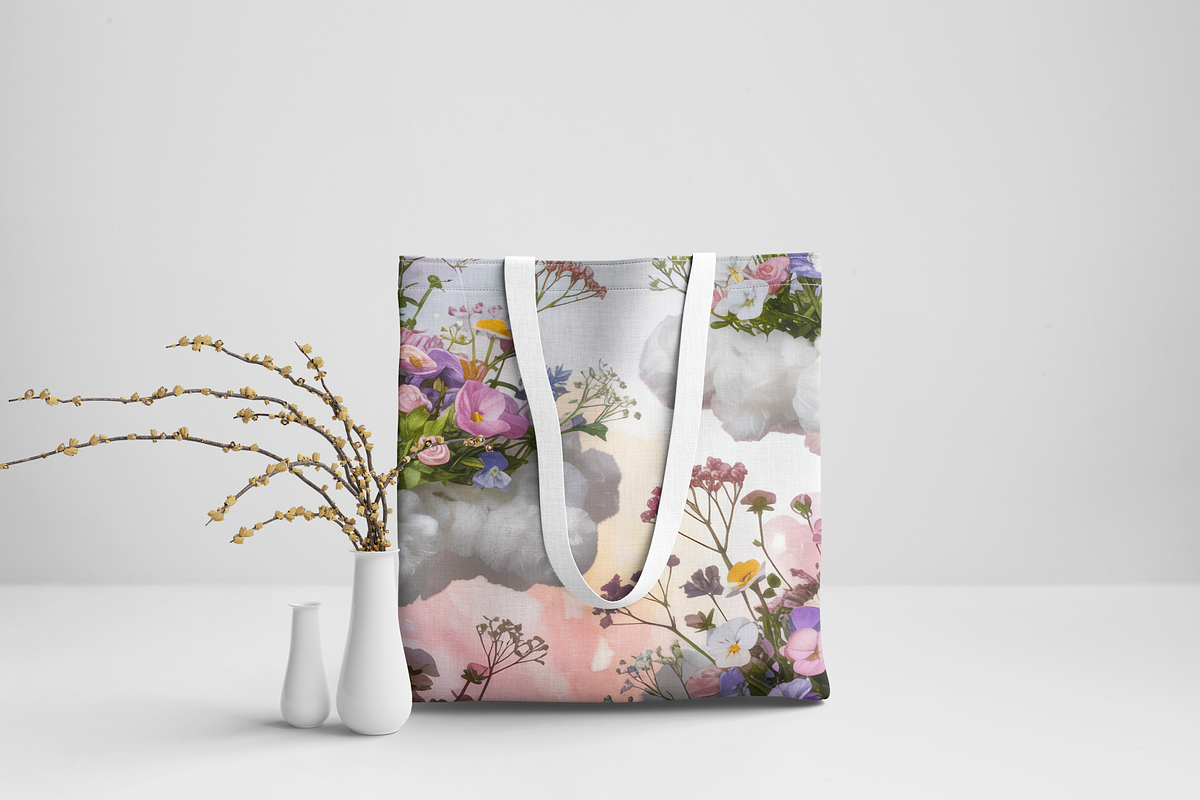 Blooming Clouds, a Background Graphic by Curve Design (Photo 3 of 7)