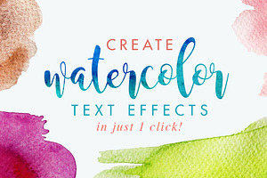 Vector & JPG Watercolor Textures