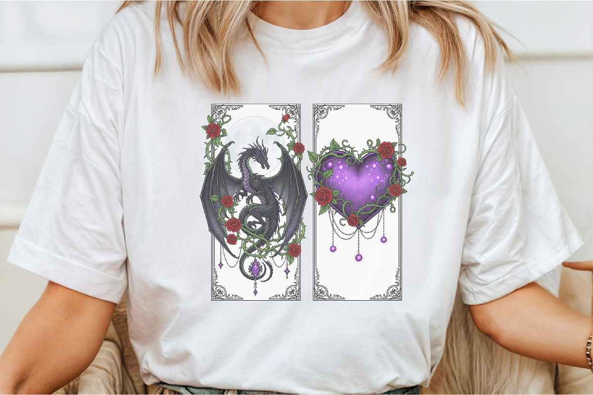 Gothic Dragons, Love Flower PNG, an Icon by DreamCafeArt (Photo 2 of 6)