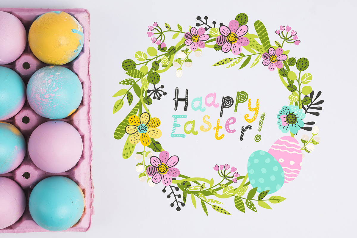 Easter Bunny, a Background Graphic by Nafanya (Photo 13 of 13)