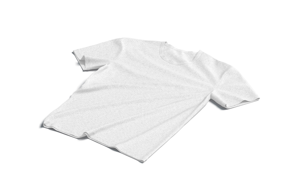 4 Flat Lay T-shirt 3D Model, an Object 3D Model by rebrandy (Photo 4 of 9)